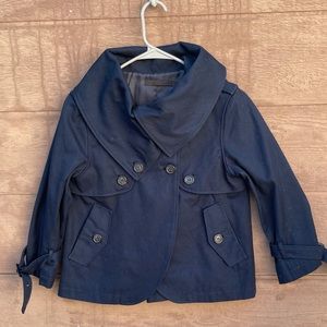 Nicholas K cropped pea coat